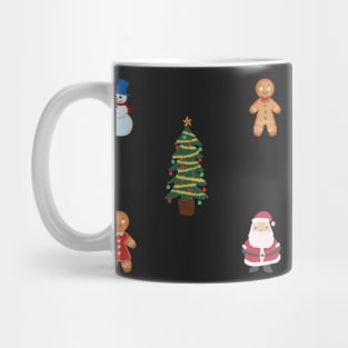 Cute Christmas Sticker Pack Mug